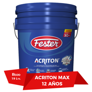 Acriton 12 años Rojo Cubeta
