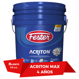 Acriton 4 años Blanco Cubeta