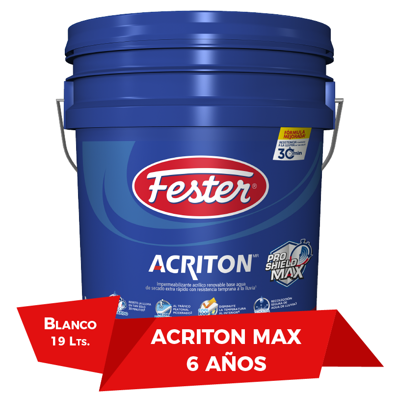Acriton 6 años Blanco Cubeta